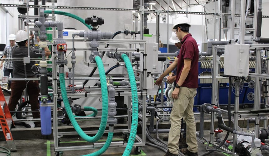 workers in industrial factory