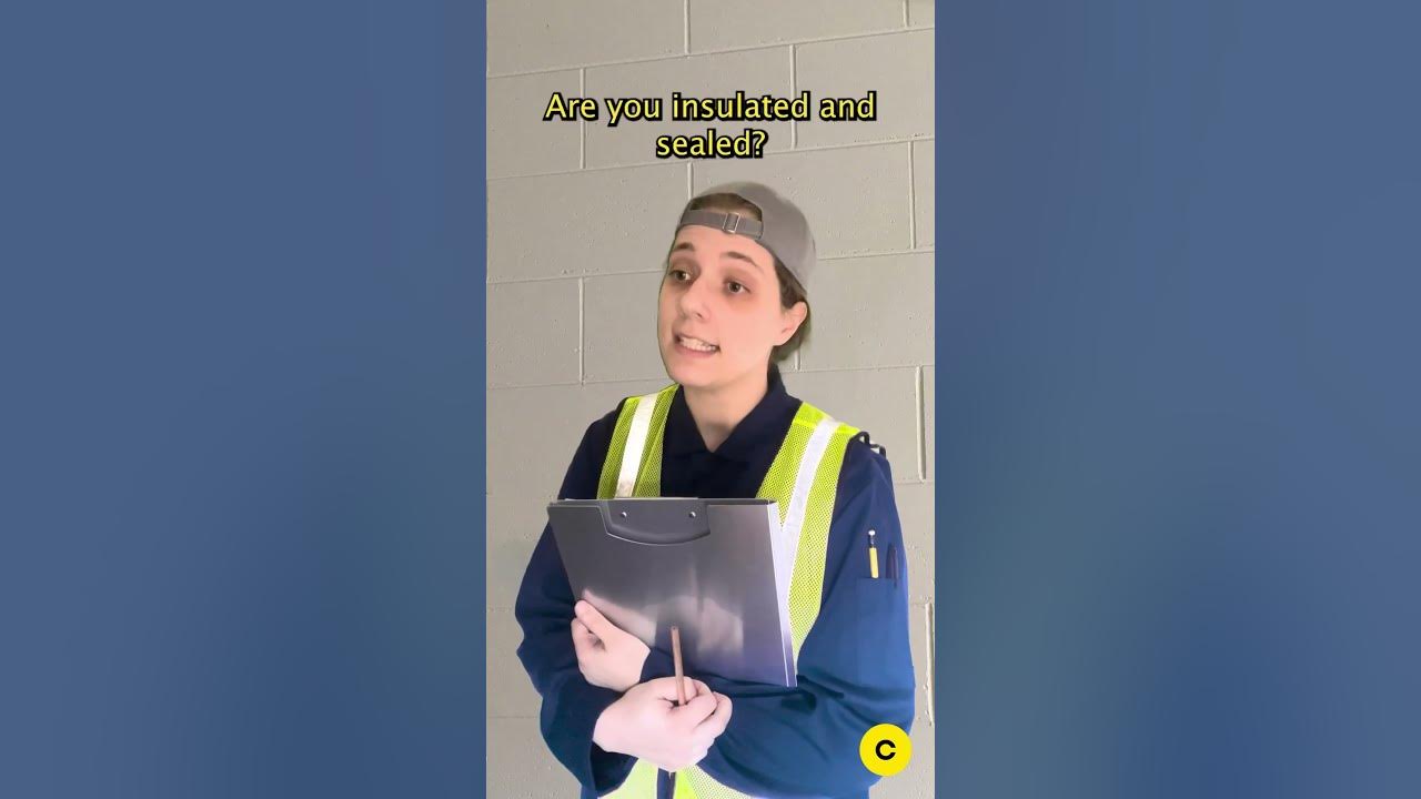 An energy audit is like a doctor visit for your house #electrification #decarbonization #energyaudit