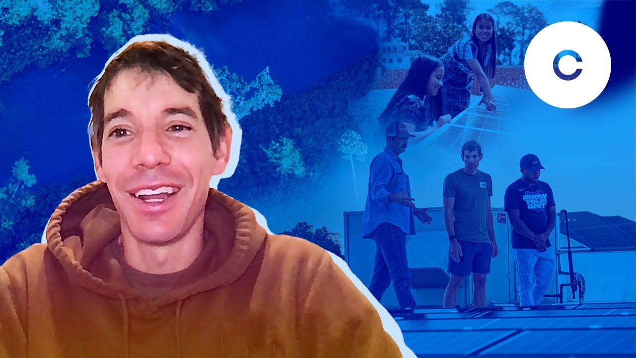 Climbing icon and philanthropist Alex Honnold talks energy access and solar power