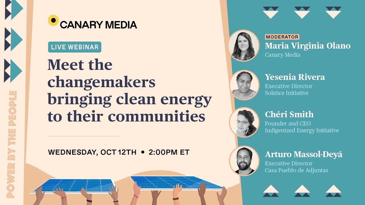 Meet the changemakers bringing clean energy to their communities