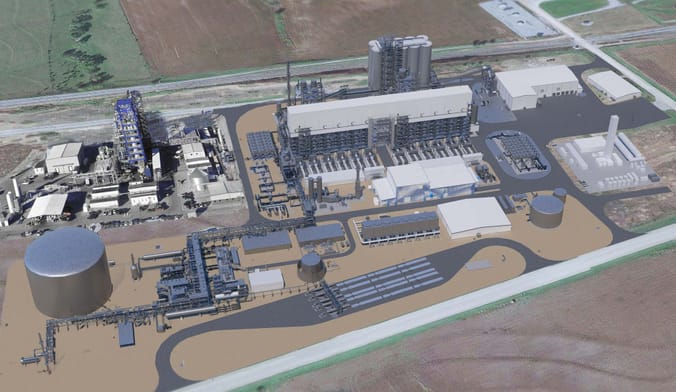 rendering of Monolith plant