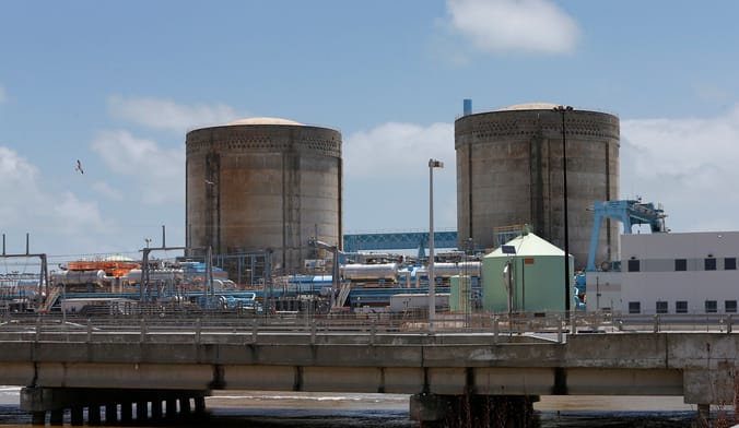 A nuclear power plant