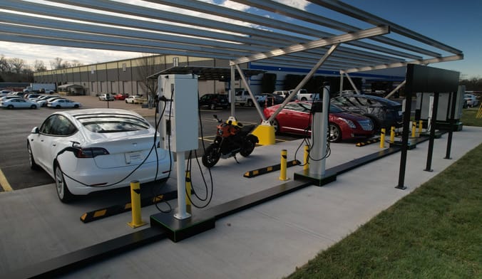 Shoals Technologies eMobility test center in Portland, Tenn.